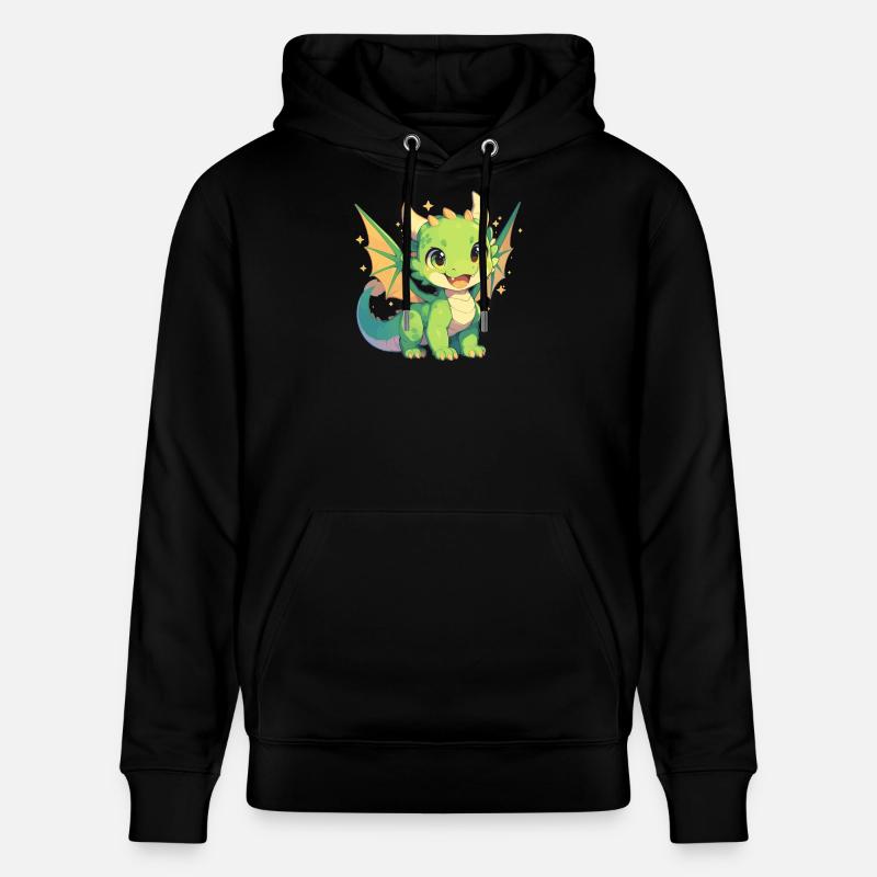 Dragon Dragon - Sweat à capuche bio CRUISER Stanley/Stella Unisexe - noir
