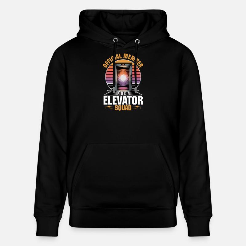 Ascenseur pour tout-petits et enfants - Sweat à capuche bio CRUISER Stanley/Stella Unisexe - noir