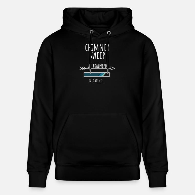 Gift Profession Training Chimney Sweep - Stanley/Stella CRUISER Unisex Organic Hoodie - black