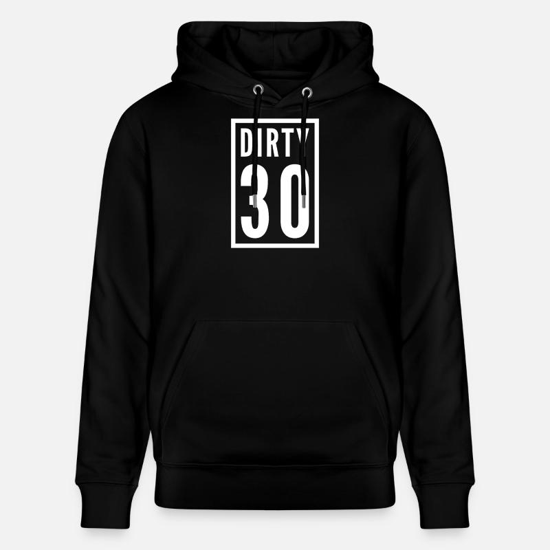 Dirty 30 30e anniversaire - Sweat à capuche bio CRUISER Stanley/Stella Unisexe - noir