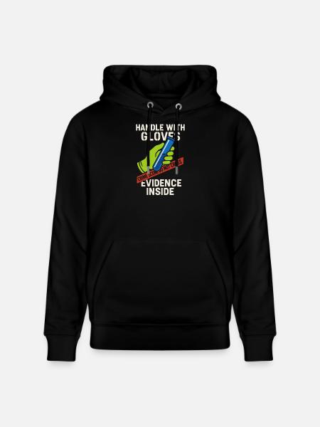 Forensic Chemist Crime Lab Toxicology - Stanley/Stella CRUISER Unisex Organic Hoodie - black