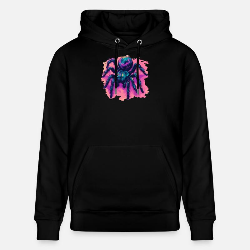 Tarentules Tarentule - Sweat à capuche bio CRUISER Stanley/Stella Unisexe - noir