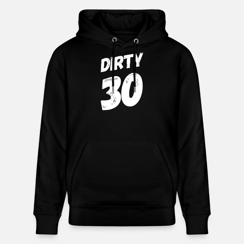 Dirty 30 30e anniversaire - Sweat à capuche bio CRUISER Stanley/Stella Unisexe - noir