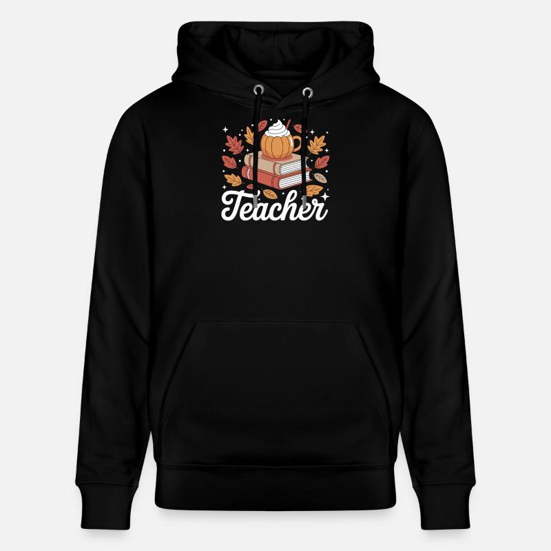 Herbstliche Lehrer Inspiration - Stanley/Stella Unisex Bio-Hoodie CRUISER  - Schwarz