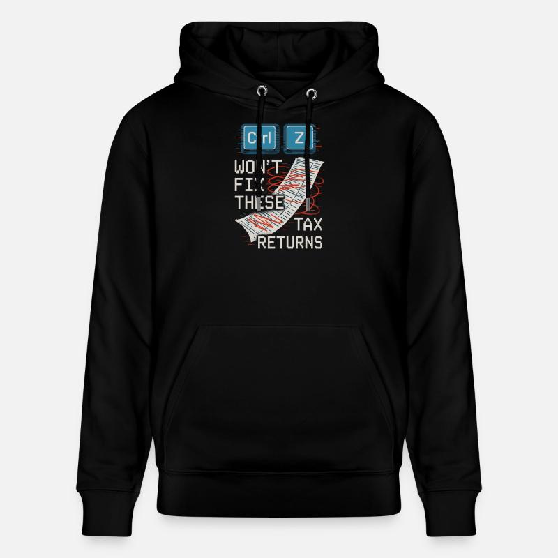 Buchhaltungsstudent Cpa Im Training Excel -witze - Stanley/Stella Unisex Bio-Hoodie CRUISER  - Schwarz