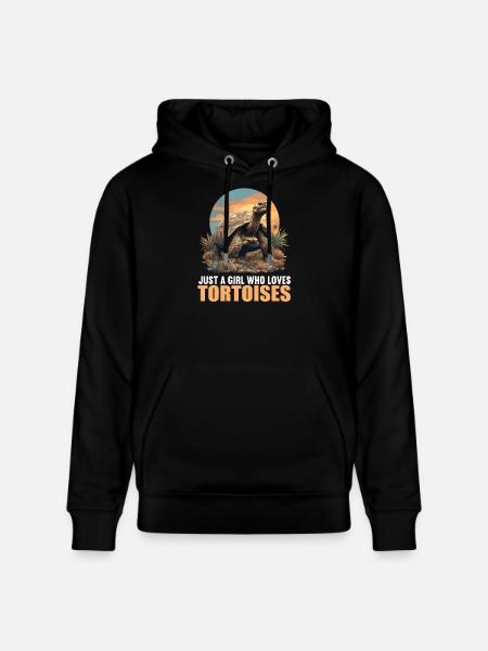 Tortoises Tortoise - Stanley/Stella CRUISER Unisex Organic Hoodie - black