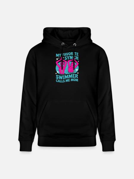 Synchroonzwemmen Artistiek zwemmen Watersporten - Stanley/Stella Uniseks bio-hoodie CRUISER  - zwart