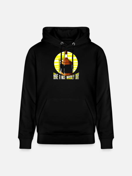 Whiskey Saying Whiskey Drinker Whiskey Lovers - Stanley/Stella CRUISER Unisex Organic Hoodie - black