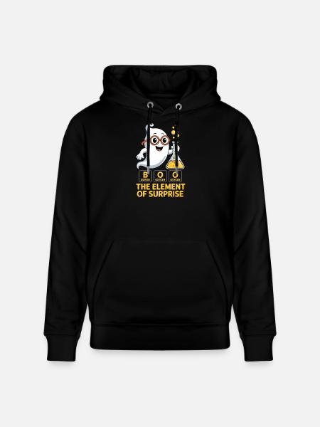 Halloween Chemie Laboratorium Humor - Stanley/Stella Uniseks bio-hoodie CRUISER  - zwart