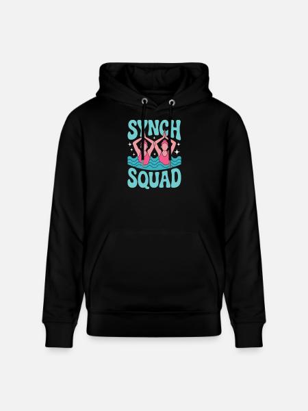 Synchronschwimmen Kunstschwimmen Wassersport - Stanley/Stella Unisex Bio-Hoodie CRUISER - Schwarz