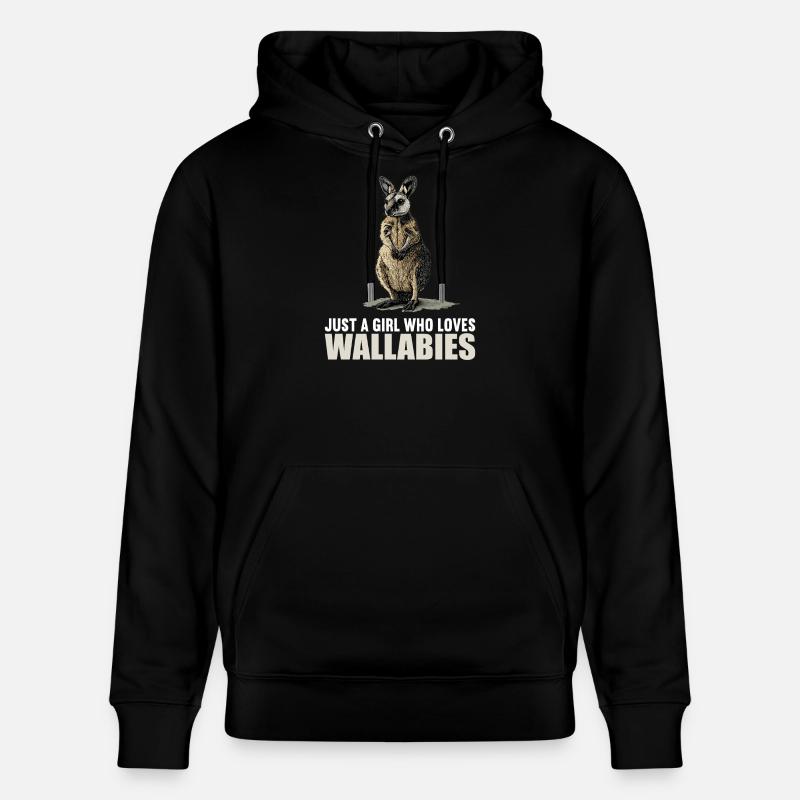 Wallabies Wallaby - Sweat à capuche bio CRUISER Stanley/Stella Unisexe - noir