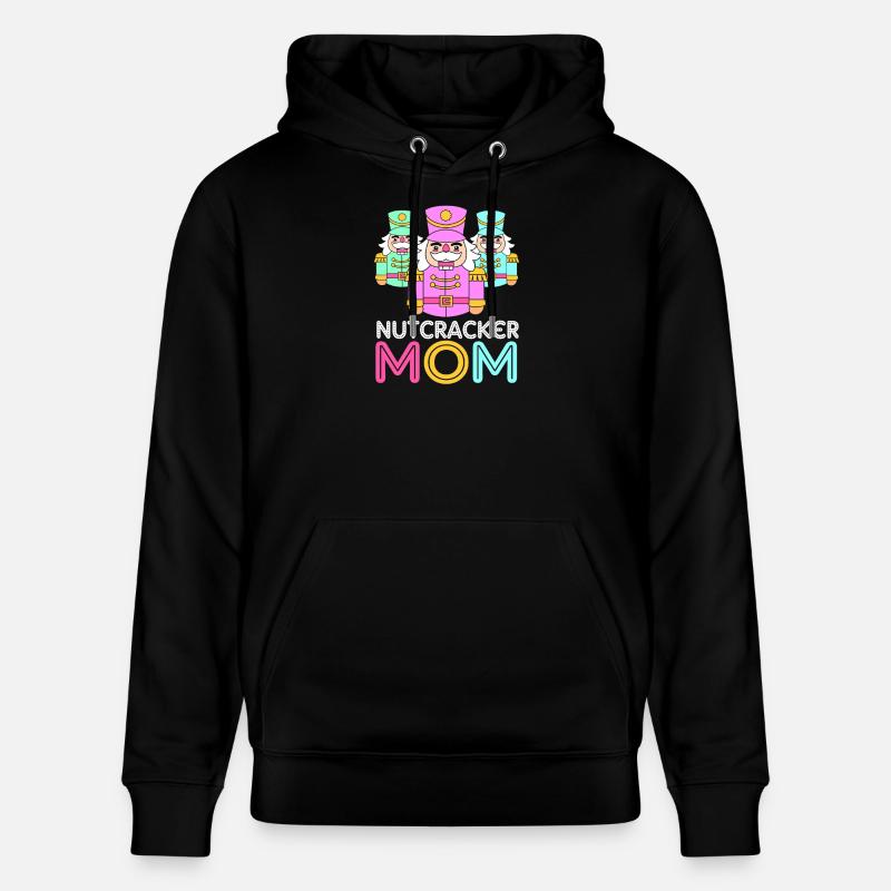 Casse-Noisette Noël Maman Maman - Sweat à capuche bio CRUISER Stanley/Stella Unisexe - noir