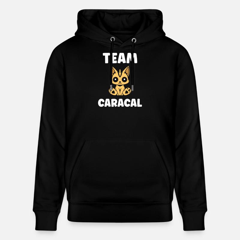 Équipe Caracal Mascot Tee - Sweat à capuche bio CRUISER Stanley/Stella Unisexe - noir