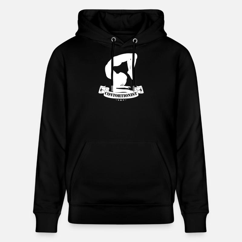 Citation pour un contorsionniste - Sweat à capuche bio CRUISER Stanley/Stella Unisexe - noir