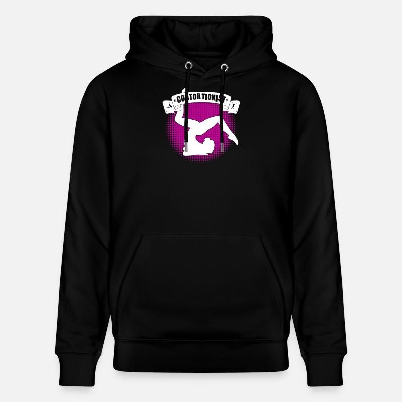 Citation pour un contorsionniste - Sweat à capuche bio CRUISER Stanley/Stella Unisexe - noir