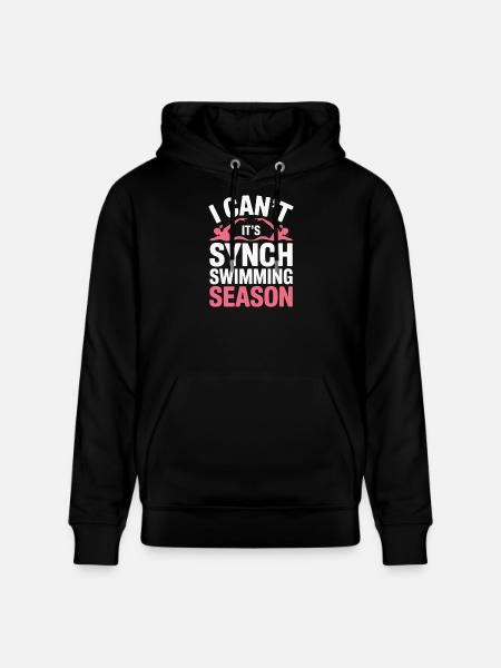 Synchronschwimmen Kunstschwimmen Wassersport - Stanley/Stella Unisex Bio-Hoodie CRUISER  - Schwarz