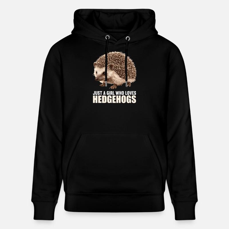 Hérisson - Sweat à capuche bio CRUISER Stanley/Stella Unisexe - noir