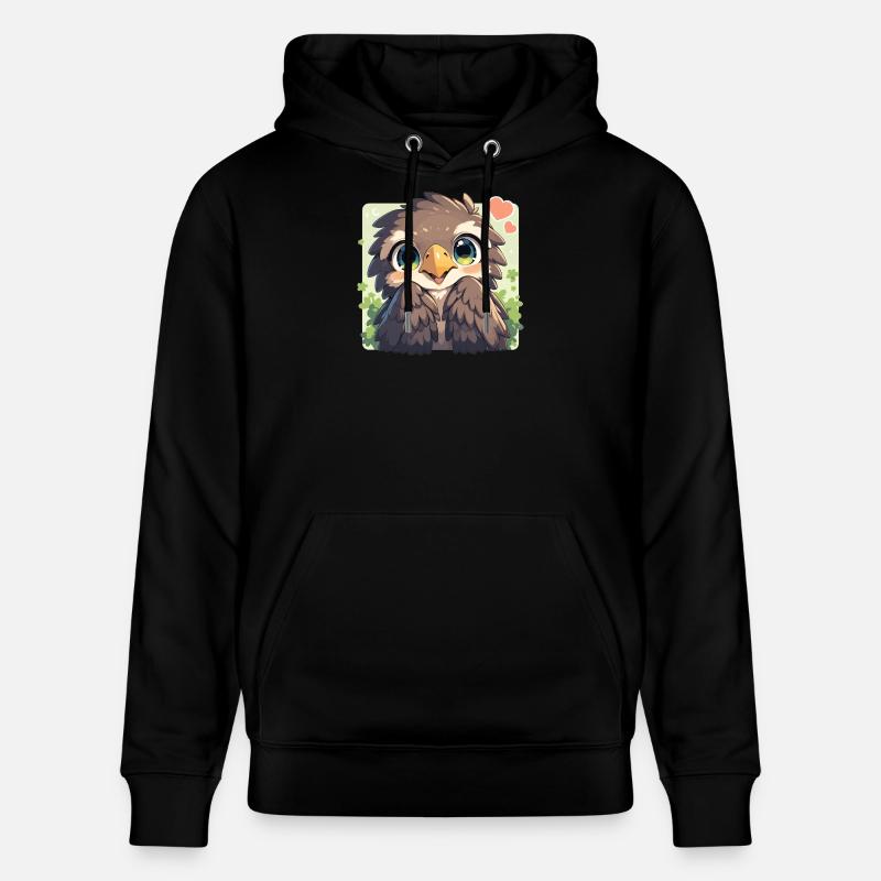 Aigle - Sweat à capuche bio CRUISER Stanley/Stella Unisexe - noir