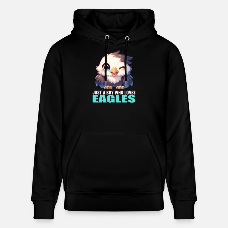 Aigle - Sweat à capuche bio CRUISER Stanley/Stella Unisexe - noir