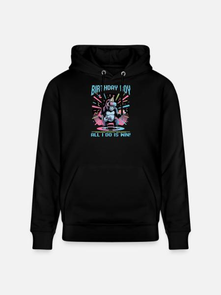 Anniversaire Gamer VR - Sweat à capuche bio CRUISER Stanley/Stella Unisexe - noir