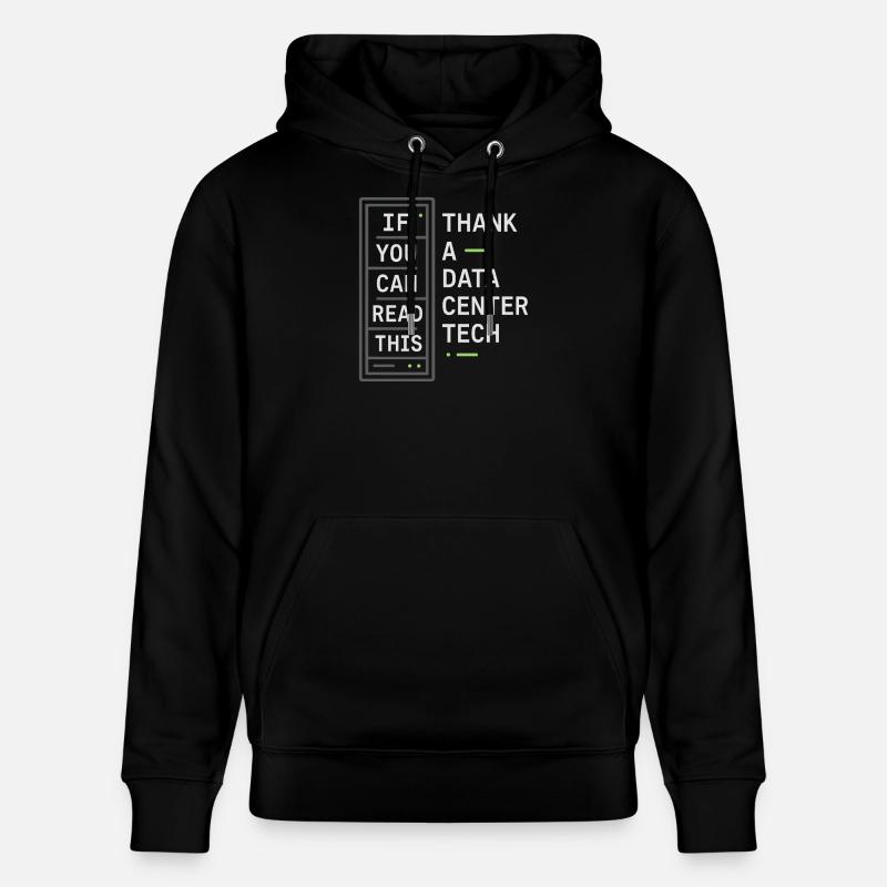 Netzwerkinfrastruktur Rack- Und Stack-ingenieur - Stanley/Stella Unisex Bio-Hoodie CRUISER  - Schwarz