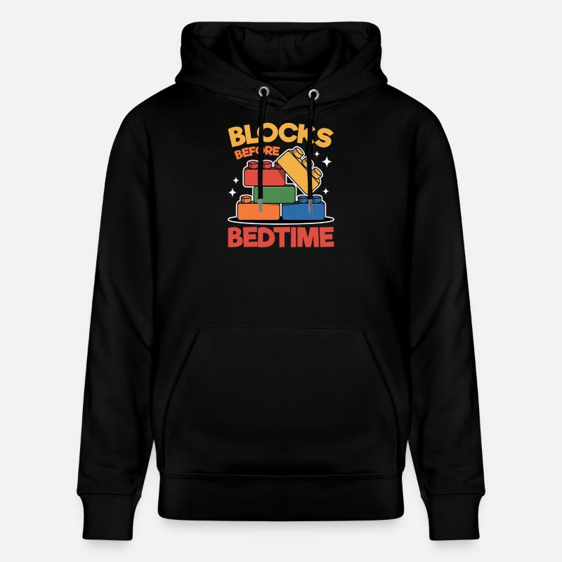 Building Blocks Kids Brick Builder - Stanley/Stella Unisex Bio-Hoodie CRUISER - Schwarz