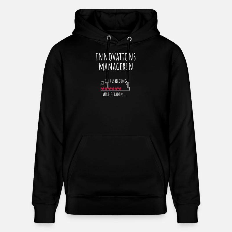 Innovationsmanagerin Student Beruf Ausbildung - Stanley/Stella Unisex Bio-Hoodie CRUISER  - Schwarz