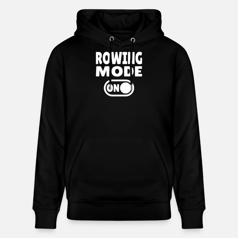 Mode d’aviron ON - Rudern - Sweat à capuche bio CRUISER Stanley/Stella Unisexe - noir