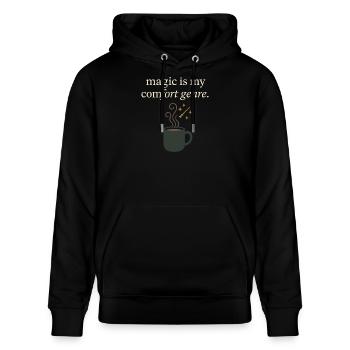Booktok Fantasy Bookish Humor Geschenk Für - Stanley/Stella Unisex Bio-Hoodie CRUISER  - Schwarz - Vorne - Alina (178cm) & Michal (187cm)