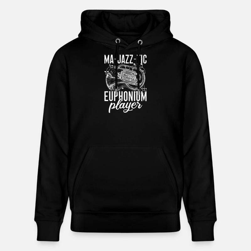 Barytoniste Ma-Jazz-Tic Player Euphonium - Sweat à capuche bio CRUISER Stanley/Stella Unisexe - noir