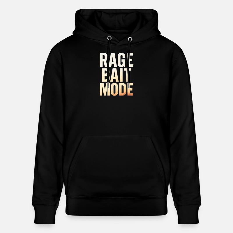 Wutköder-Modus, lustiger Spruch - Stanley/Stella Unisex Bio-Hoodie CRUISER  - Schwarz