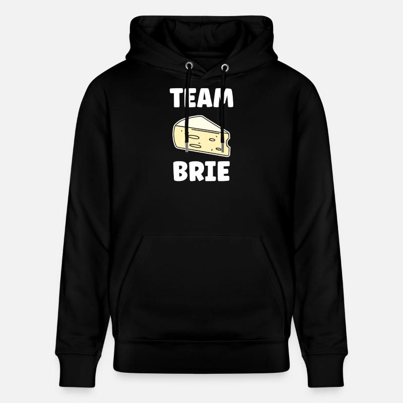 Humor Brie-Käse - Stanley/Stella Unisex Bio-Hoodie CRUISER  - Schwarz