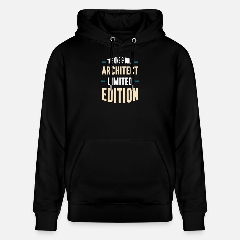 Unique Architect Édition Limitée - Sweat à capuche bio CRUISER Stanley/Stella Unisexe - noir