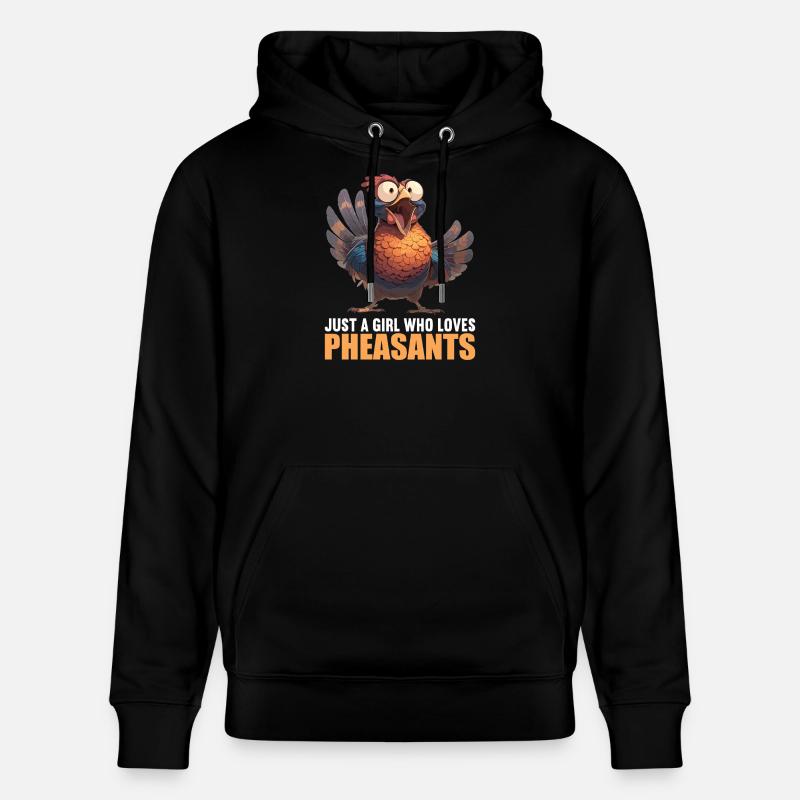 Faisans Faisan - Sweat à capuche bio CRUISER Stanley/Stella Unisexe - noir