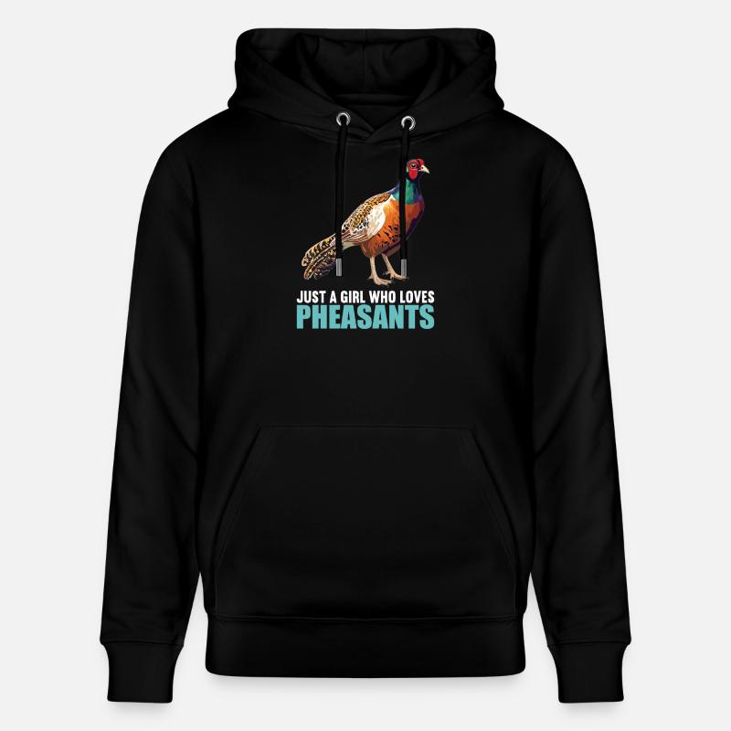 Faisans Faisan - Sweat à capuche bio CRUISER Stanley/Stella Unisexe - noir