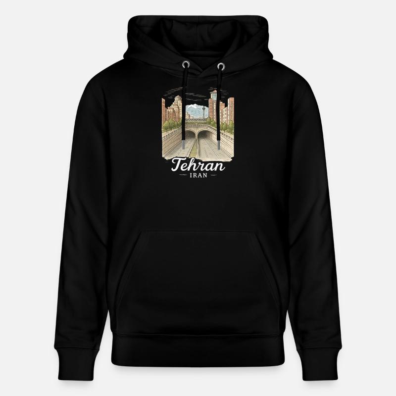 Teheran Iran - Stanley/Stella Unisex Bio-Hoodie CRUISER - Schwarz