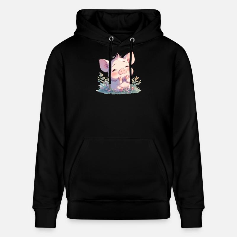 Cochon Cochon - Sweat à capuche bio CRUISER Stanley/Stella Unisexe - noir