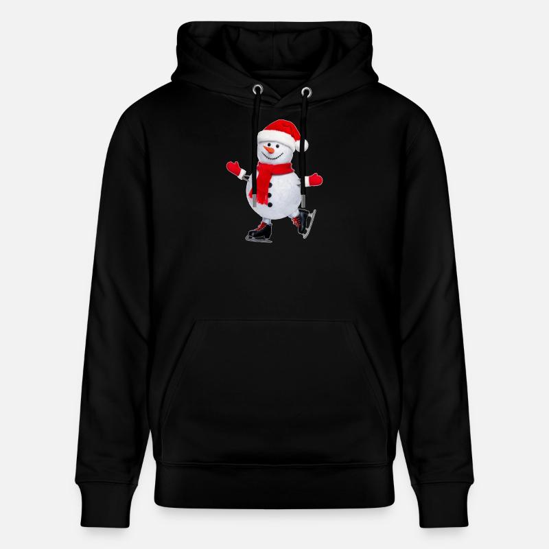 Schneeman - Stanley/Stella Unisex Bio-Hoodie CRUISER  - Schwarz