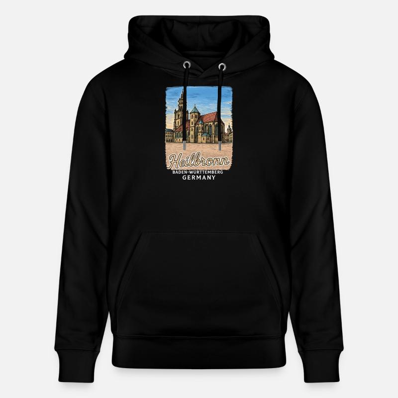 Heilbronn - Sweat à capuche bio CRUISER Stanley/Stella Unisexe - noir