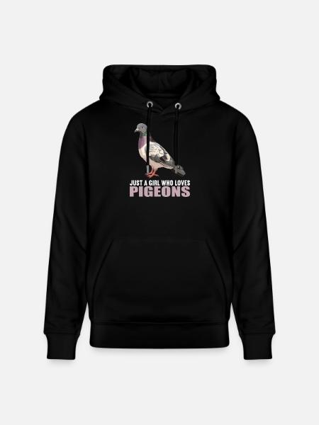 Pigeons Pigeon - Stanley/Stella CRUISER Unisex Organic Hoodie - black