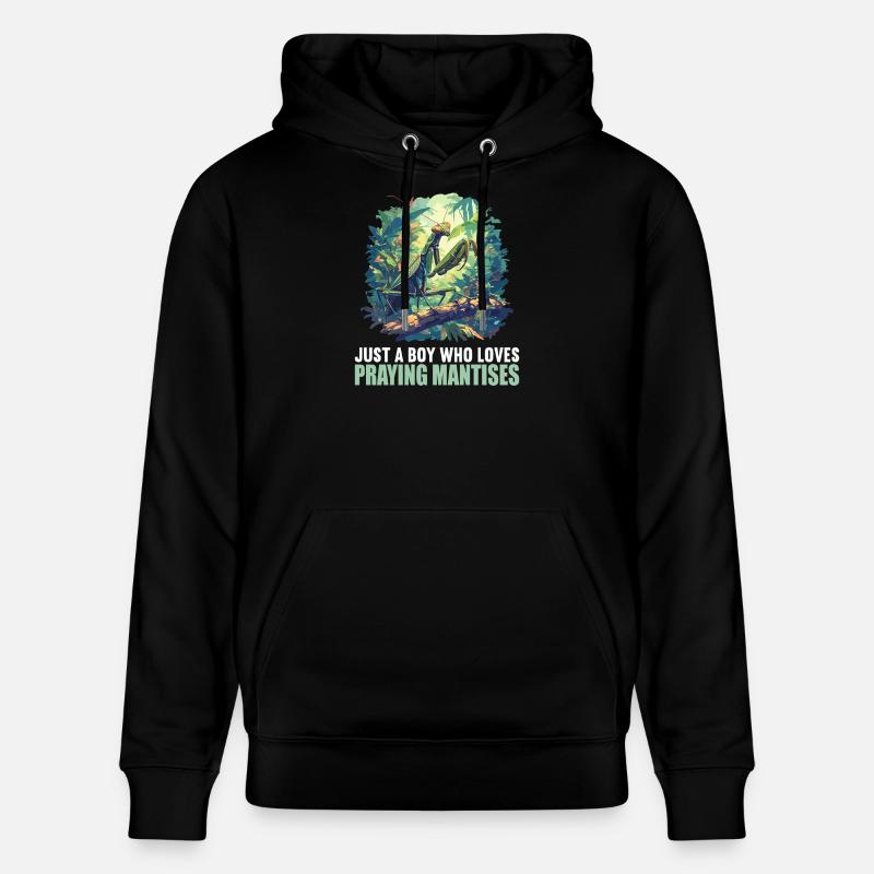 Gottesanbeterinnen Gottesanbeterin - Stanley/Stella Unisex Bio-Hoodie CRUISER  - Schwarz
