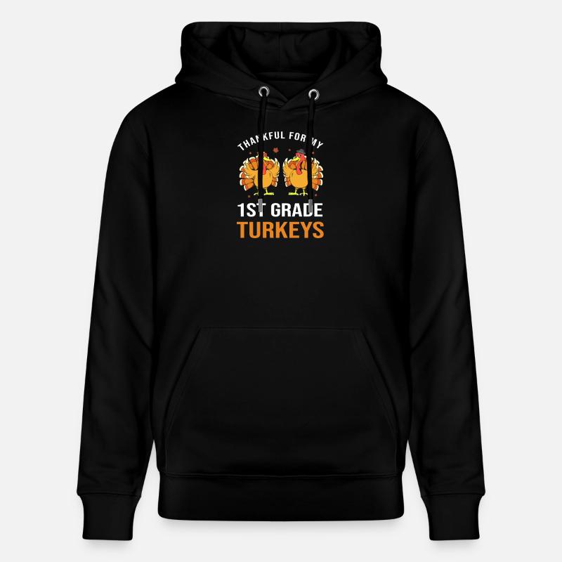 Thanksgiving Lehrer Lehrerin - Stanley/Stella Unisex Bio-Hoodie CRUISER - Schwarz