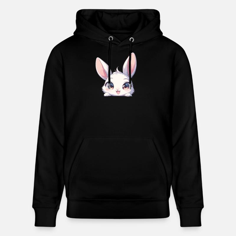 Lapin Lapin - Sweat à capuche bio CRUISER Stanley/Stella Unisexe - noir