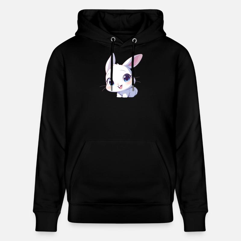 Lapin Lapin - Sweat à capuche bio CRUISER Stanley/Stella Unisexe - noir