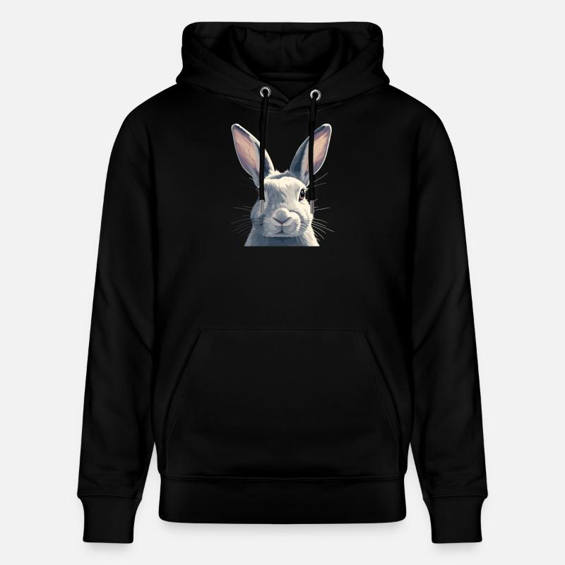 Lapin Lapin - Sweat à capuche bio CRUISER Stanley/Stella Unisexe - noir
