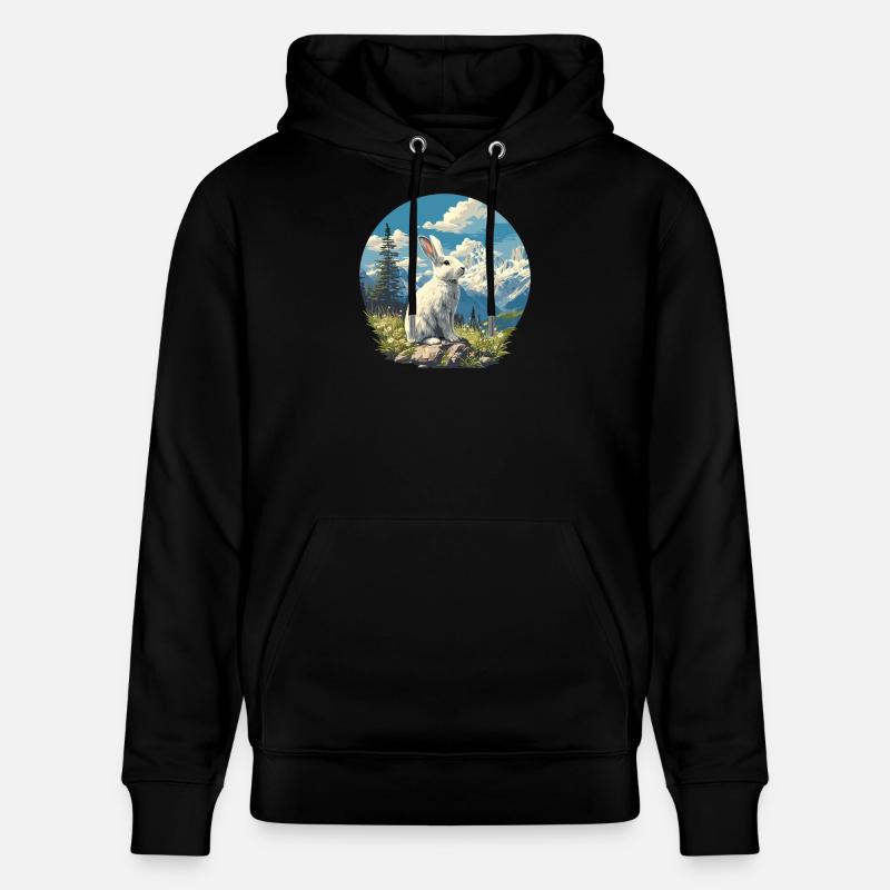 Lapin Lapin - Sweat à capuche bio CRUISER Stanley/Stella Unisexe - noir