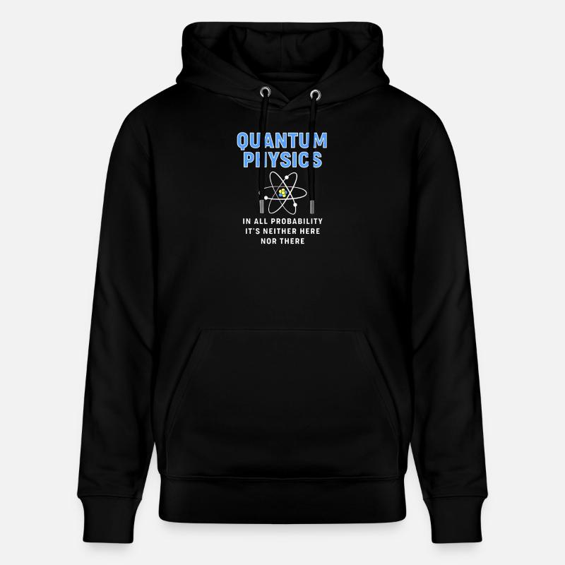 Quantensprung Quanten Physik Quantenphysik - Stanley/Stella Unisex Bio-Hoodie CRUISER  - Schwarz