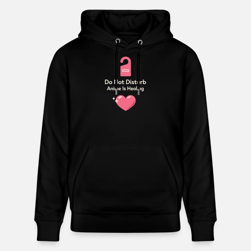 Anime-introvert Weeb Stubenhocker - Stanley/Stella Unisex Bio-Hoodie CRUISER  - Schwarz
