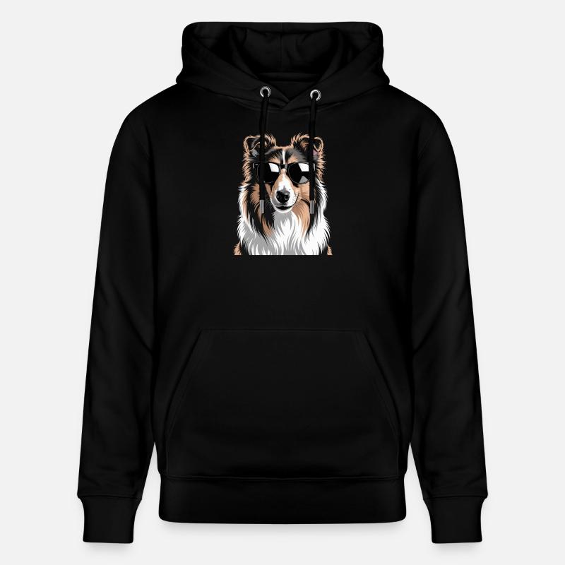 colley - Sweat à capuche bio CRUISER Stanley/Stella Unisexe - noir