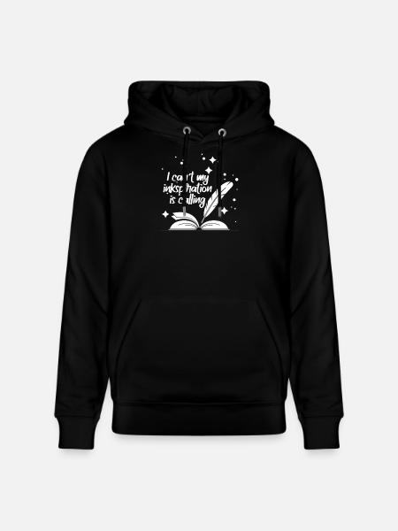 Poetry Slam Ink Stimulation Slam Poetry - Stanley/Stella CRUISER Unisex Organic Hoodie - black